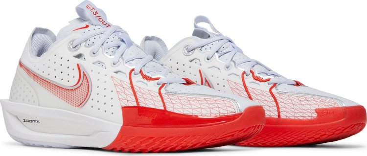 Air Zoom GT Cut 3 White Picante Red