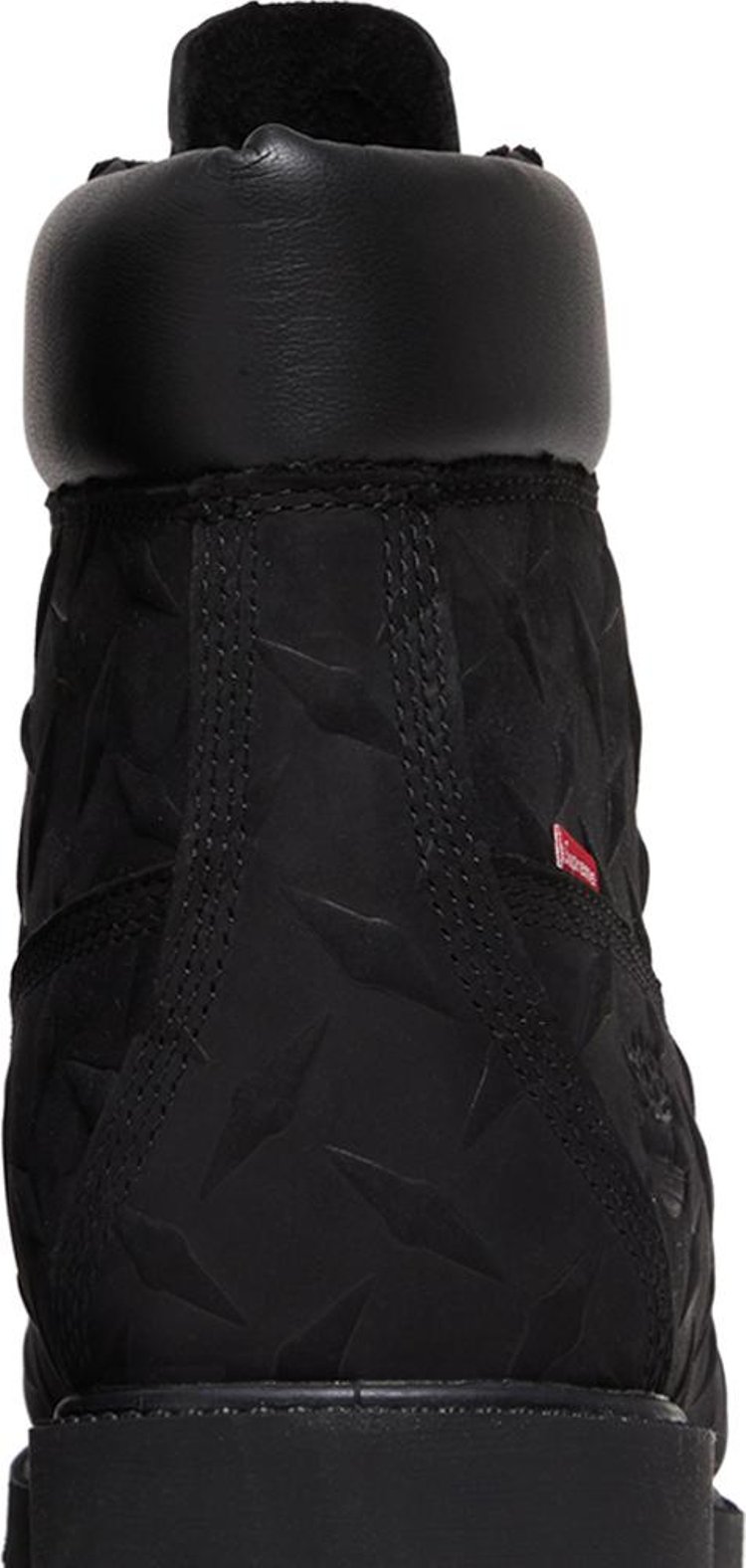 Supreme x 6 Inch Premium Waterproof Boot Embossed Diamond Plate   Black