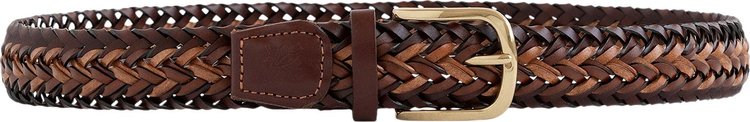 Aimé Leon Dore Braided Leather Belt 'Multicolor'
