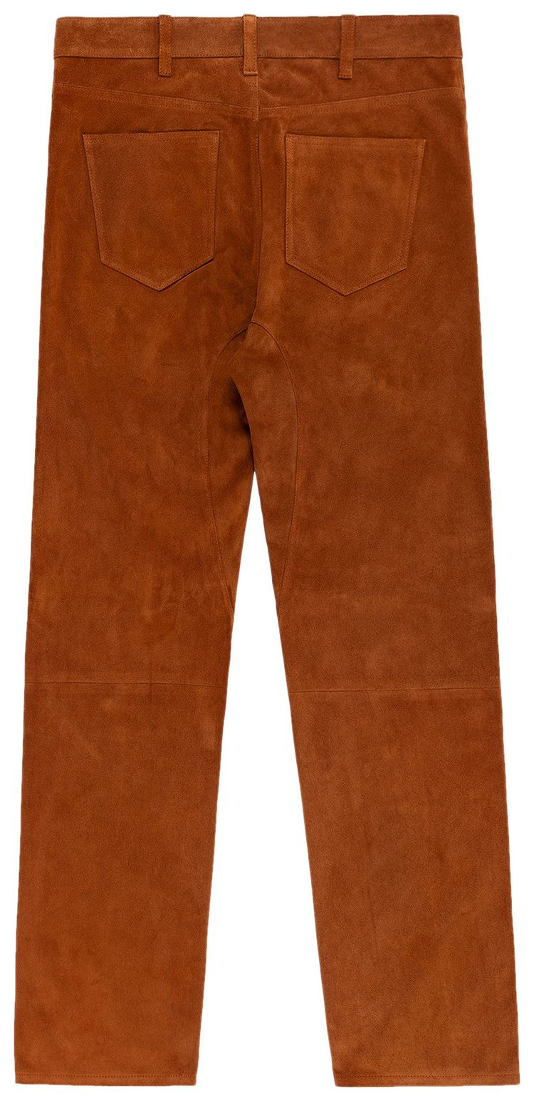 Aime Leon Dore Suede Western Pant Tobacco