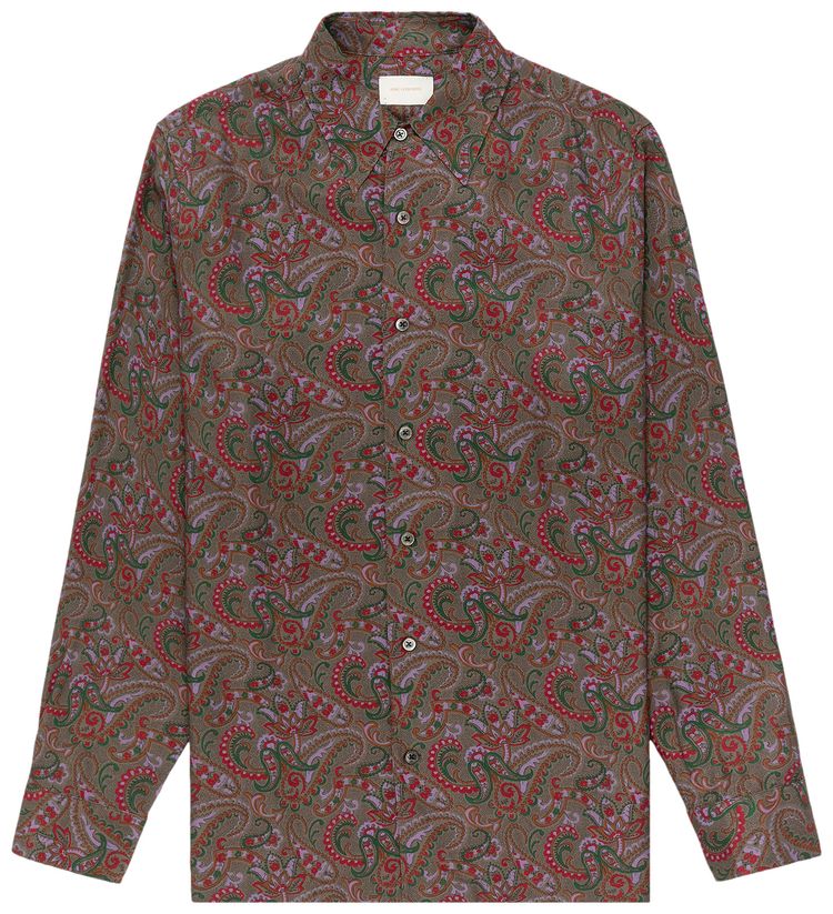 Aime Leon Dore Paisley Print Shirt Multicolor