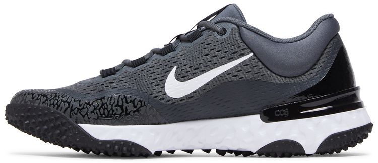 Alpha Huarache Elite 4 TF Black White