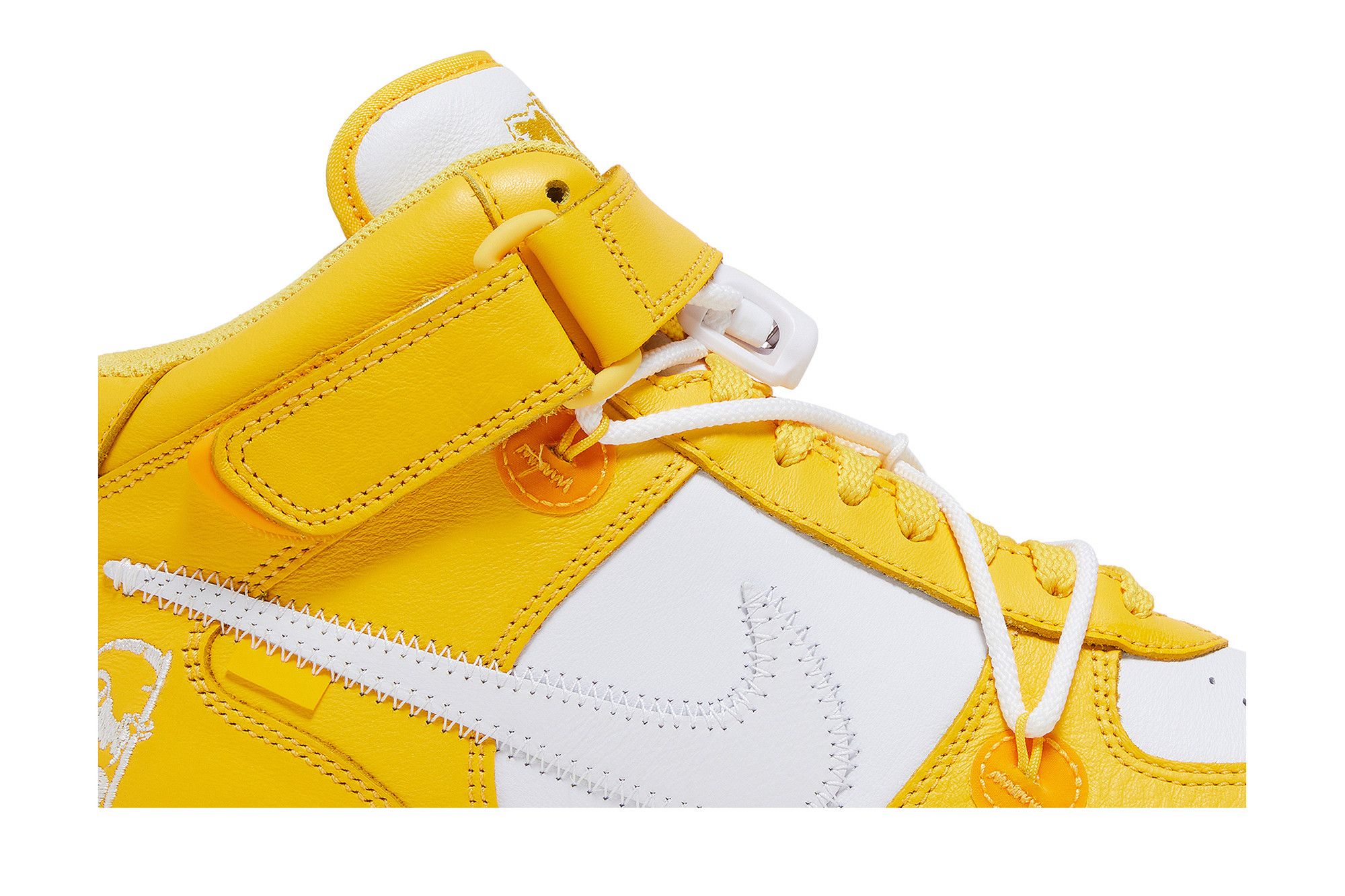 Yellow air force 1 high top on sale