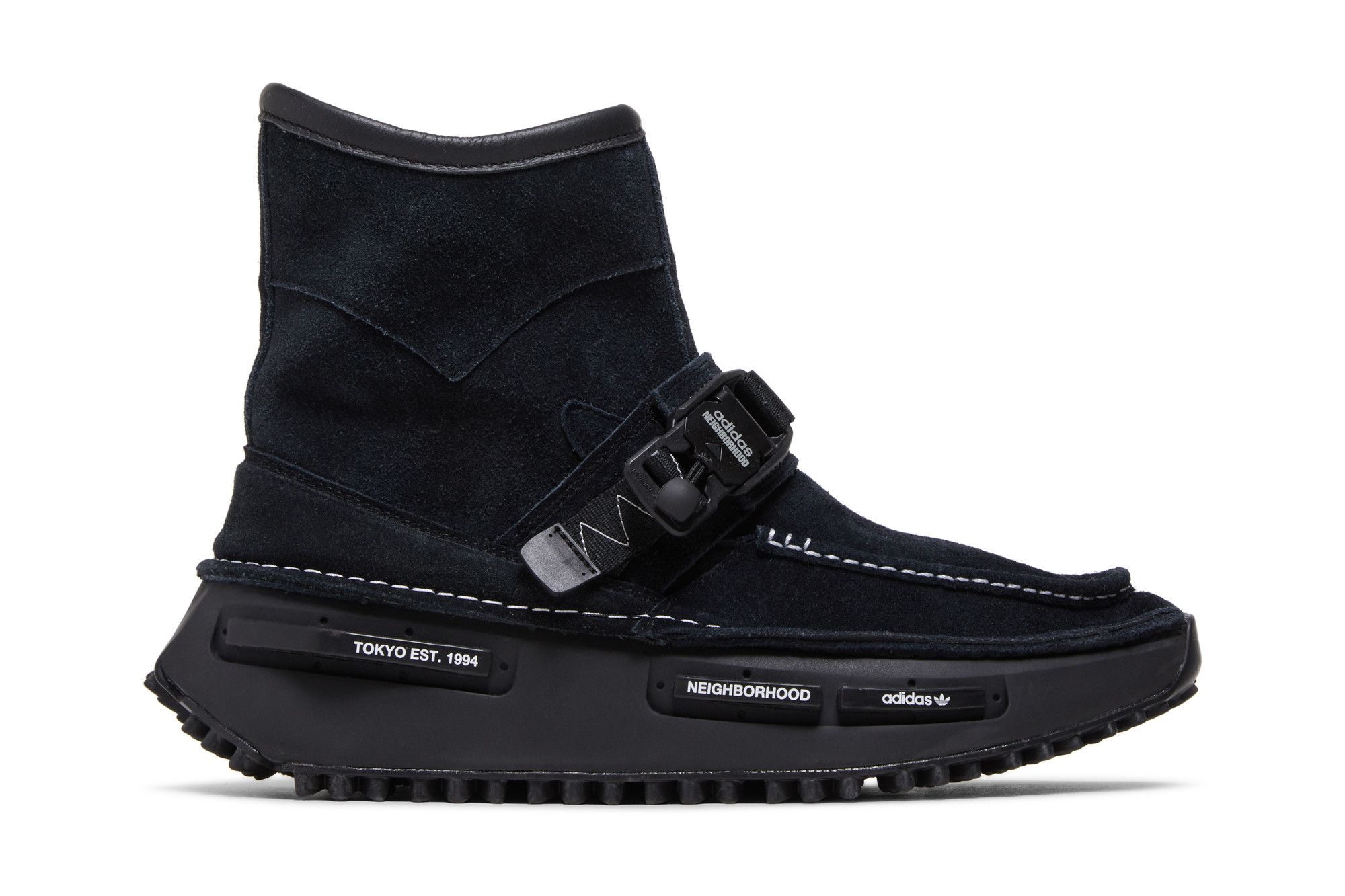 Buy Neighborhood x NMD S1 Boots Black ID1708 GOAT CA