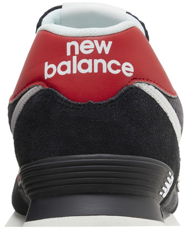 New Balance 574 Rugged Black Red