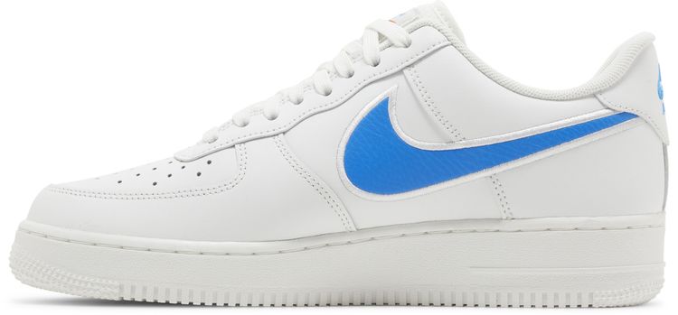 Nike Air Force 1 07 Blue Label   White Photo Blue