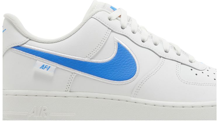 Nike Air Force 1 07 Blue Label   White Photo Blue