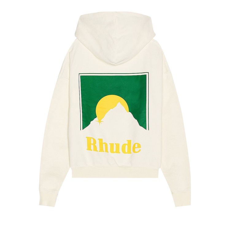 Rhude Moonlight Hoodie Vintage White