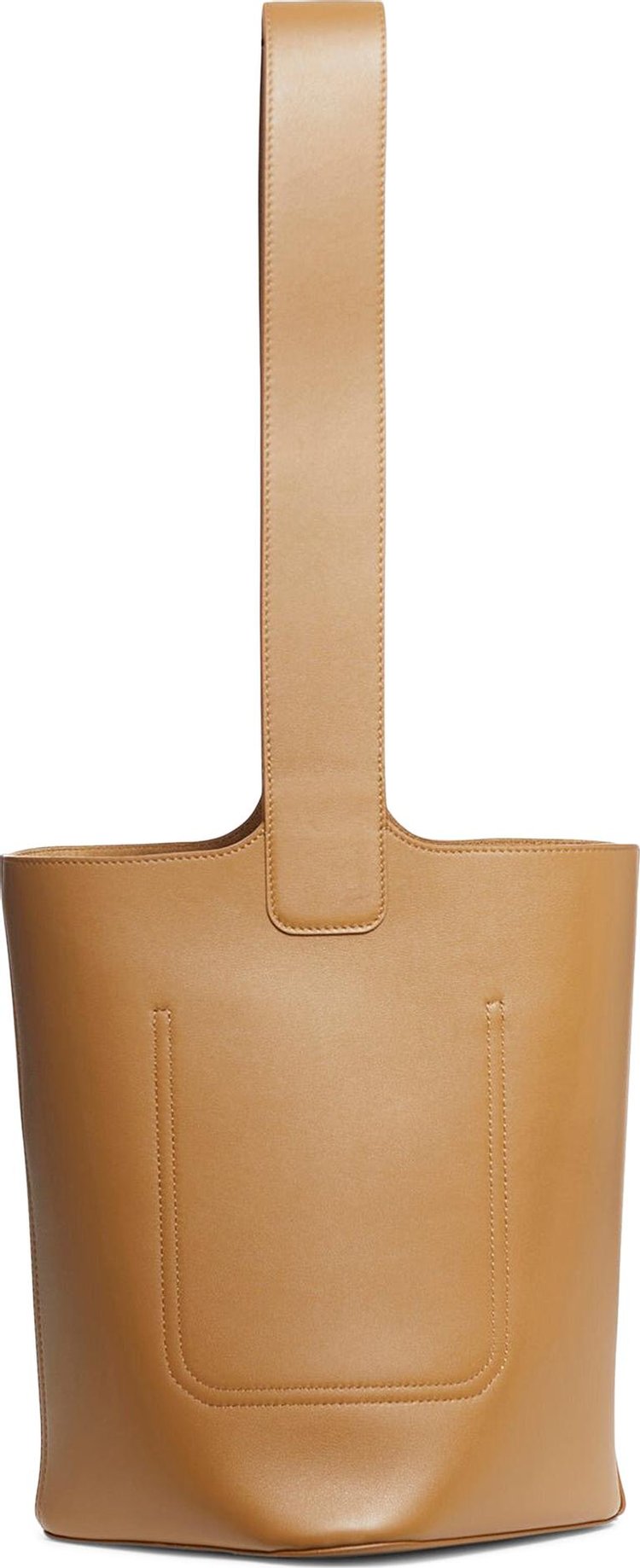 Loewe Medium Pebble Bucket Bag Oak