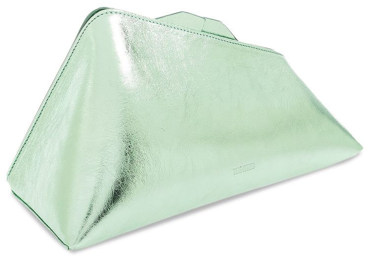 The Attico 830 PM Clutch Aquamarine