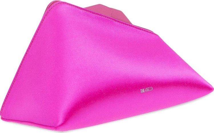 The Attico 830 PM Clutch Fuchsia