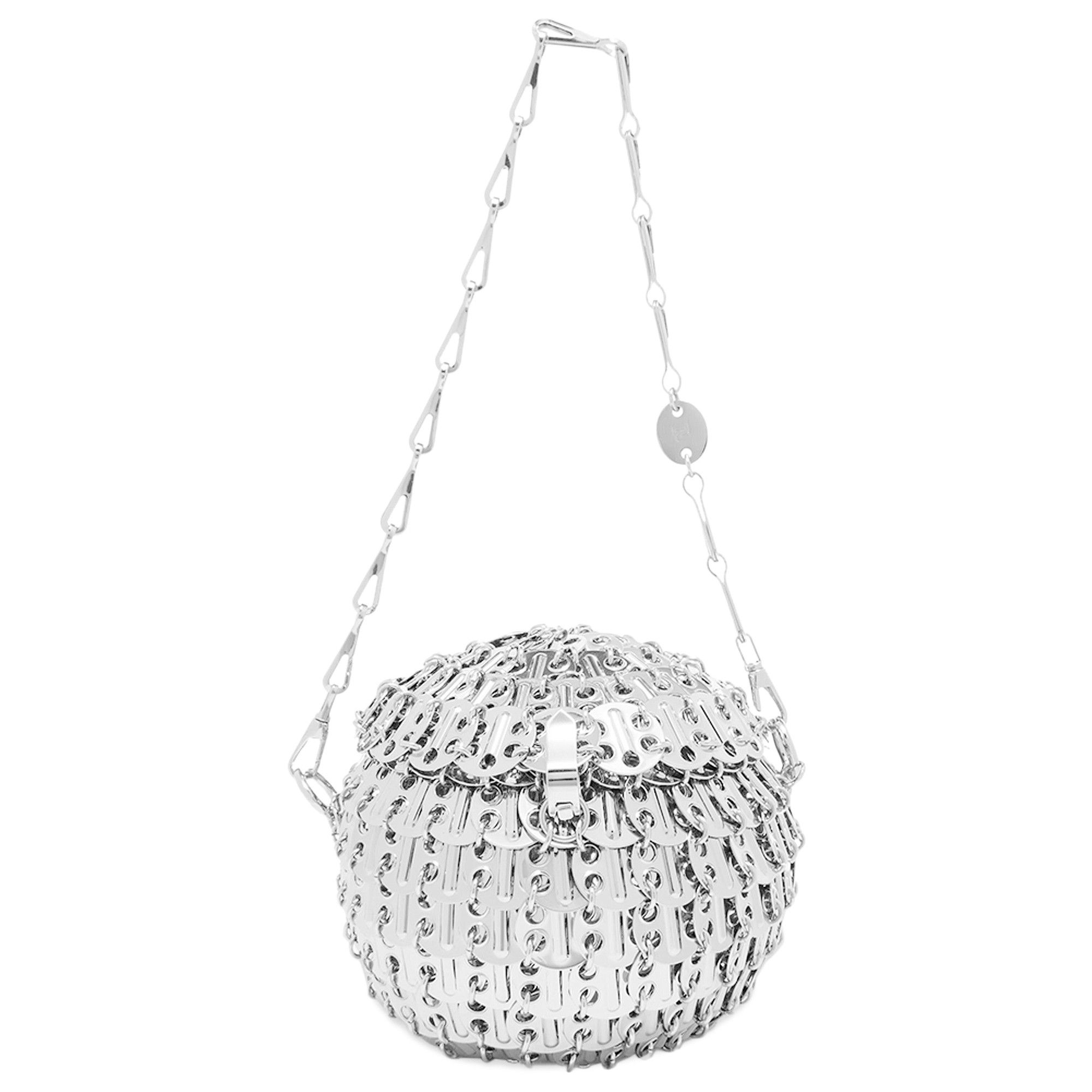 バッグ・カバンその他 RABANNE Woman Mini bag Silver 22ASS0316MET001 P040 Buy Paco Rabanne 1969 Ball Shoulder Bag 'Silver