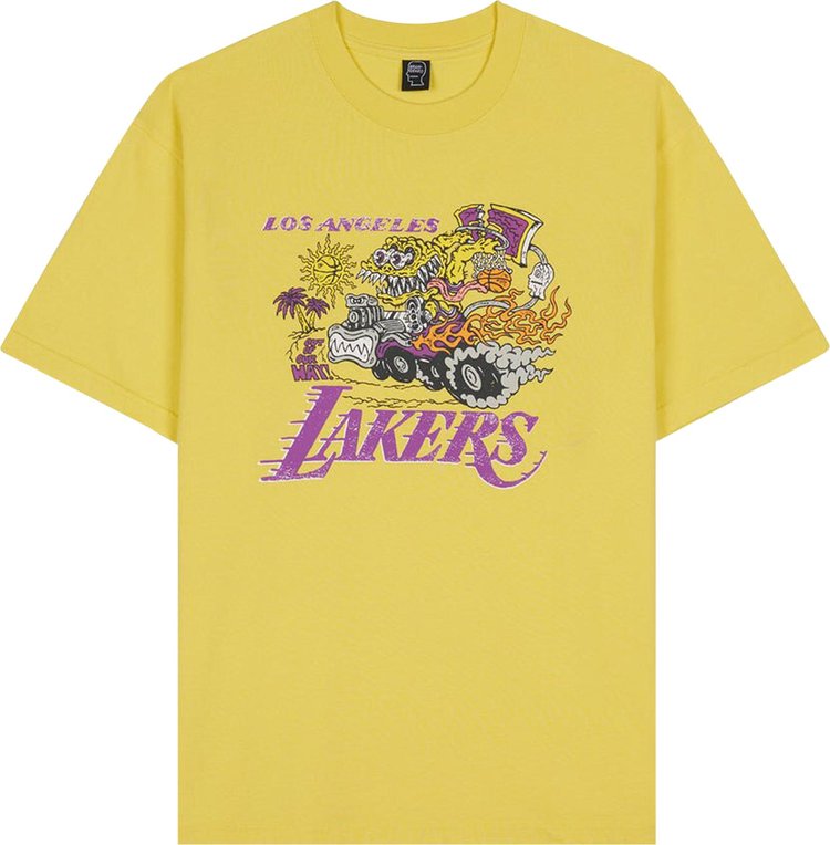 Brain Dead x NBA Los Angeles Lakers Tee 'Yellow'