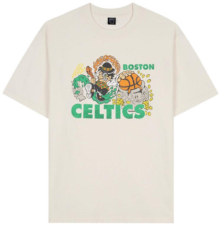 Brain Dead x NBA Boston Celtics Tee Natural