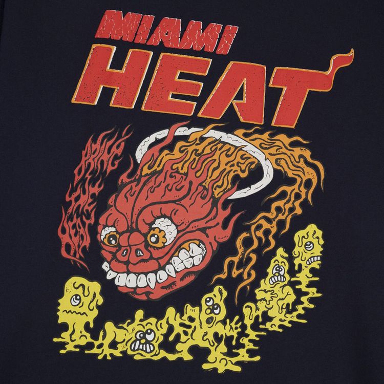 Brain Dead x NBA Miami Heat Tee Navy
