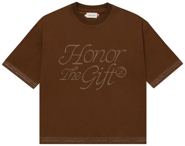 Honor The Gift Box Tee Brown