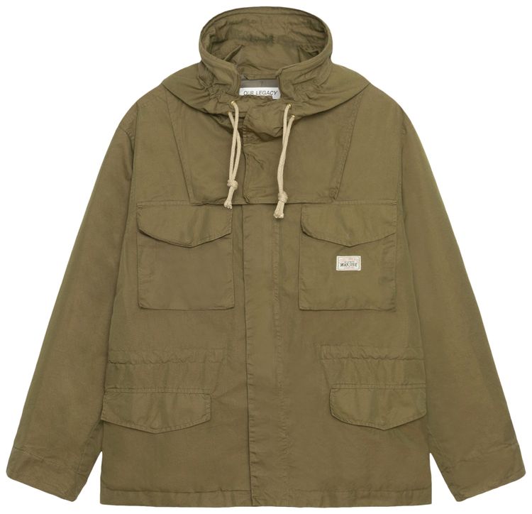 Stussy x Our Legacy Work Shop Ranger Jacket Glow Green Solaro