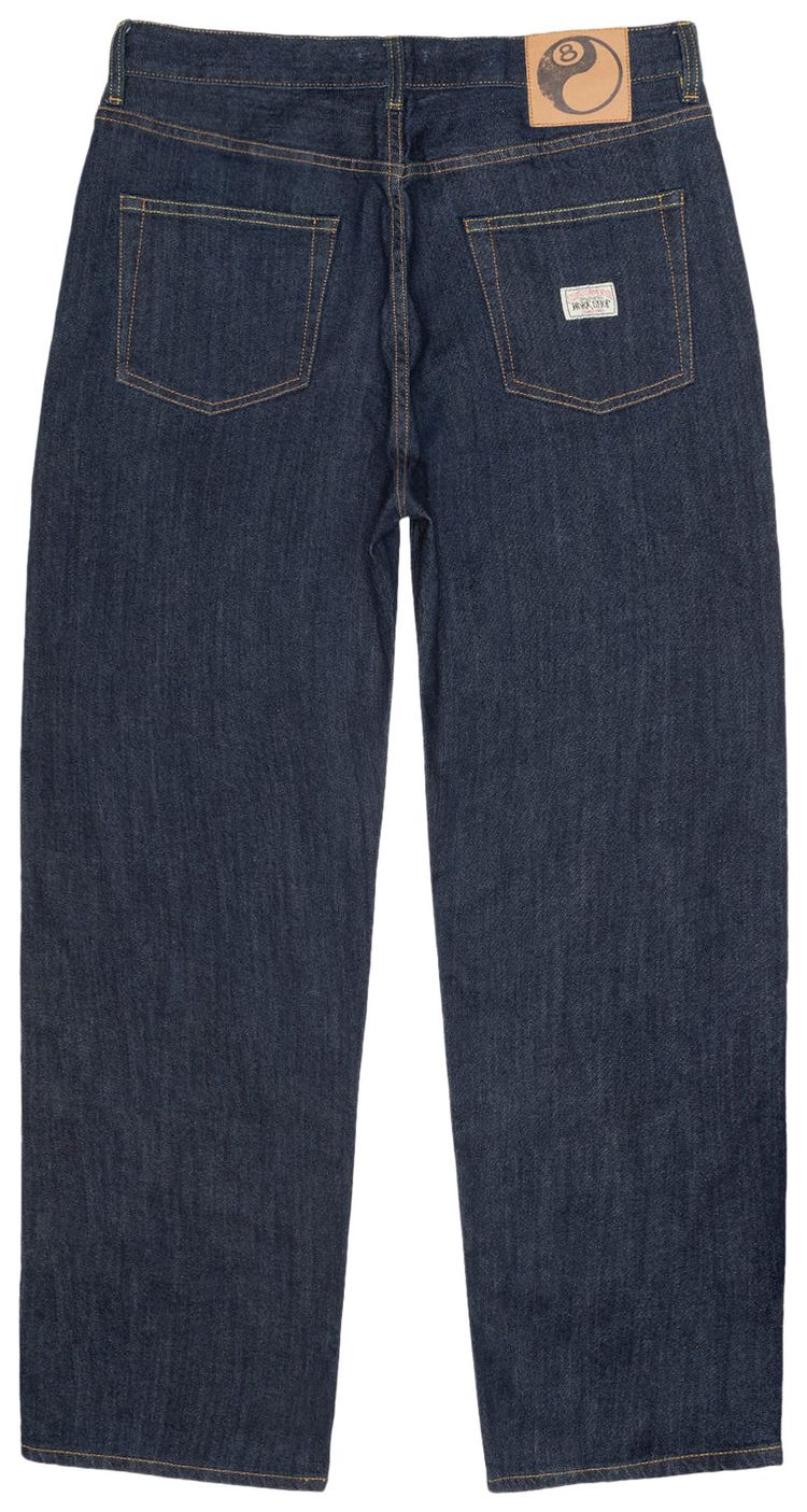 Stussy x Our Legacy Work Shop Work Cut Jean Rinse Blue Denim