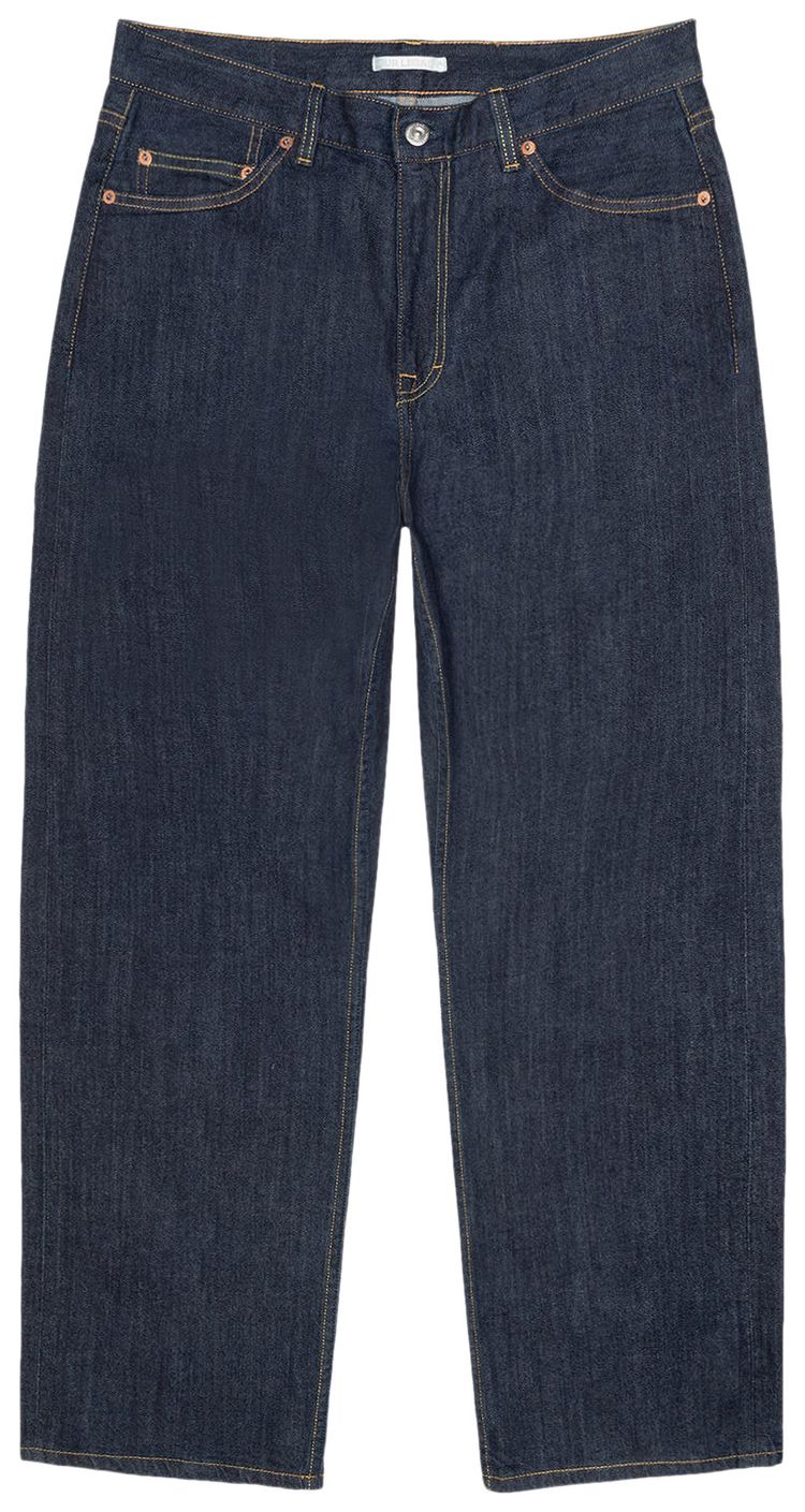 Stussy x Our Legacy Work Shop Work Cut Jean Rinse Blue Denim