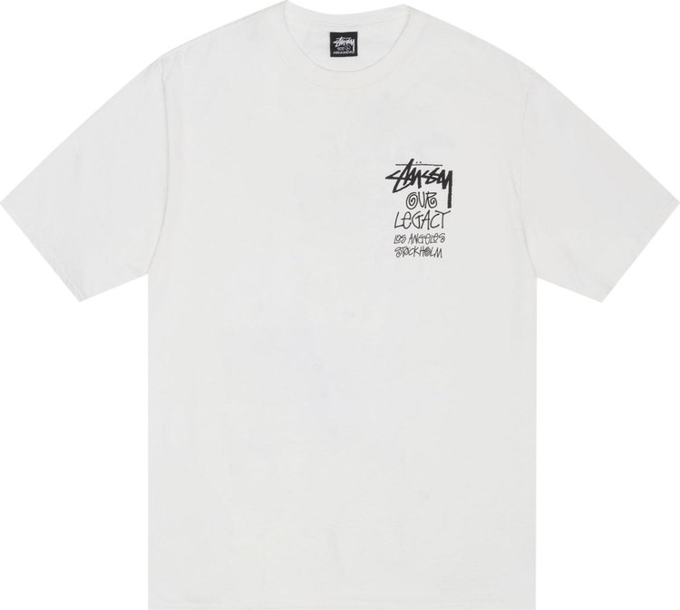 Stussy x Our Legacy Work Shop Surfman Pigment Dyed Tee 'Natural'