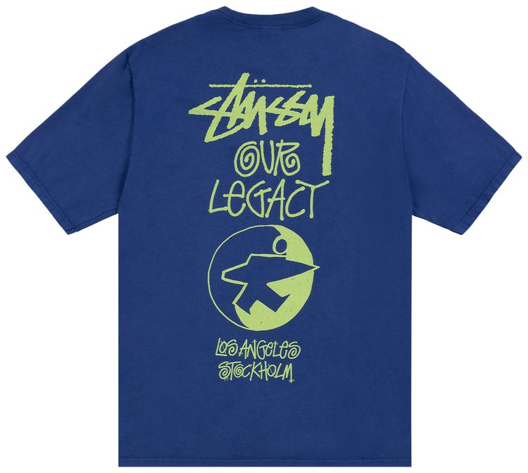 Buy Stussy x Our Legacy Work Shop Surfman Pigment Dyed Tee 