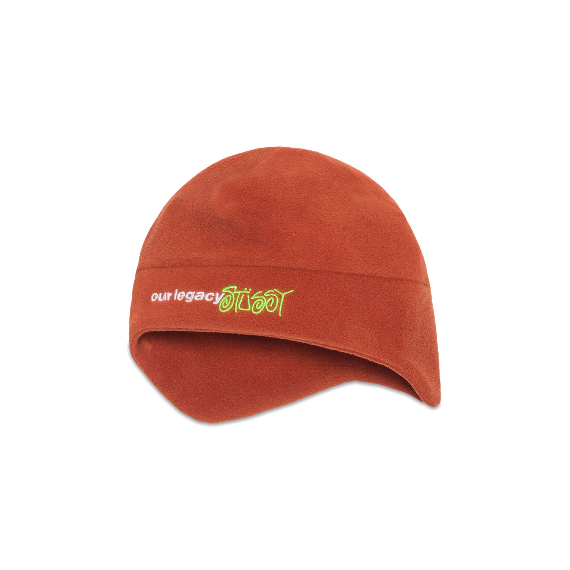 Buy Stussy x Our Legacy Work Shop Polar Fleece Beanie 'Black