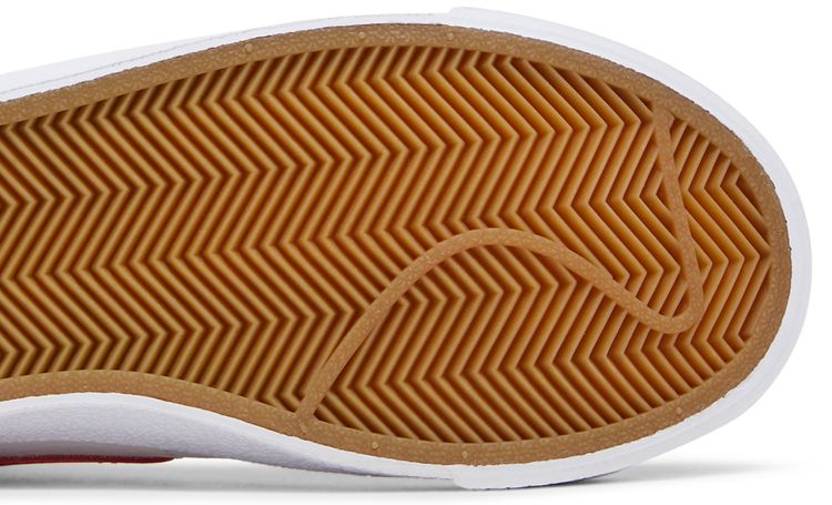Nike Blazer Mid 77 GS Platinum Tint Bright Crimson