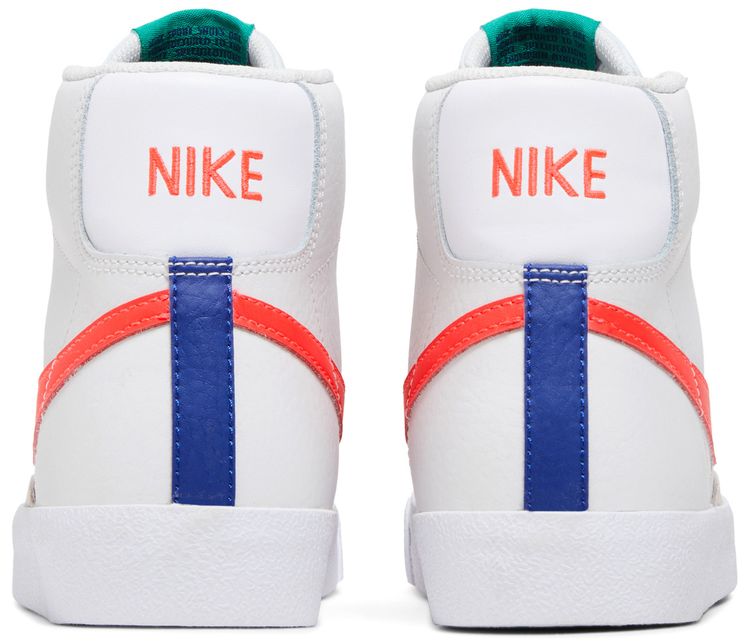 Nike Blazer Mid 77 GS Platinum Tint Bright Crimson