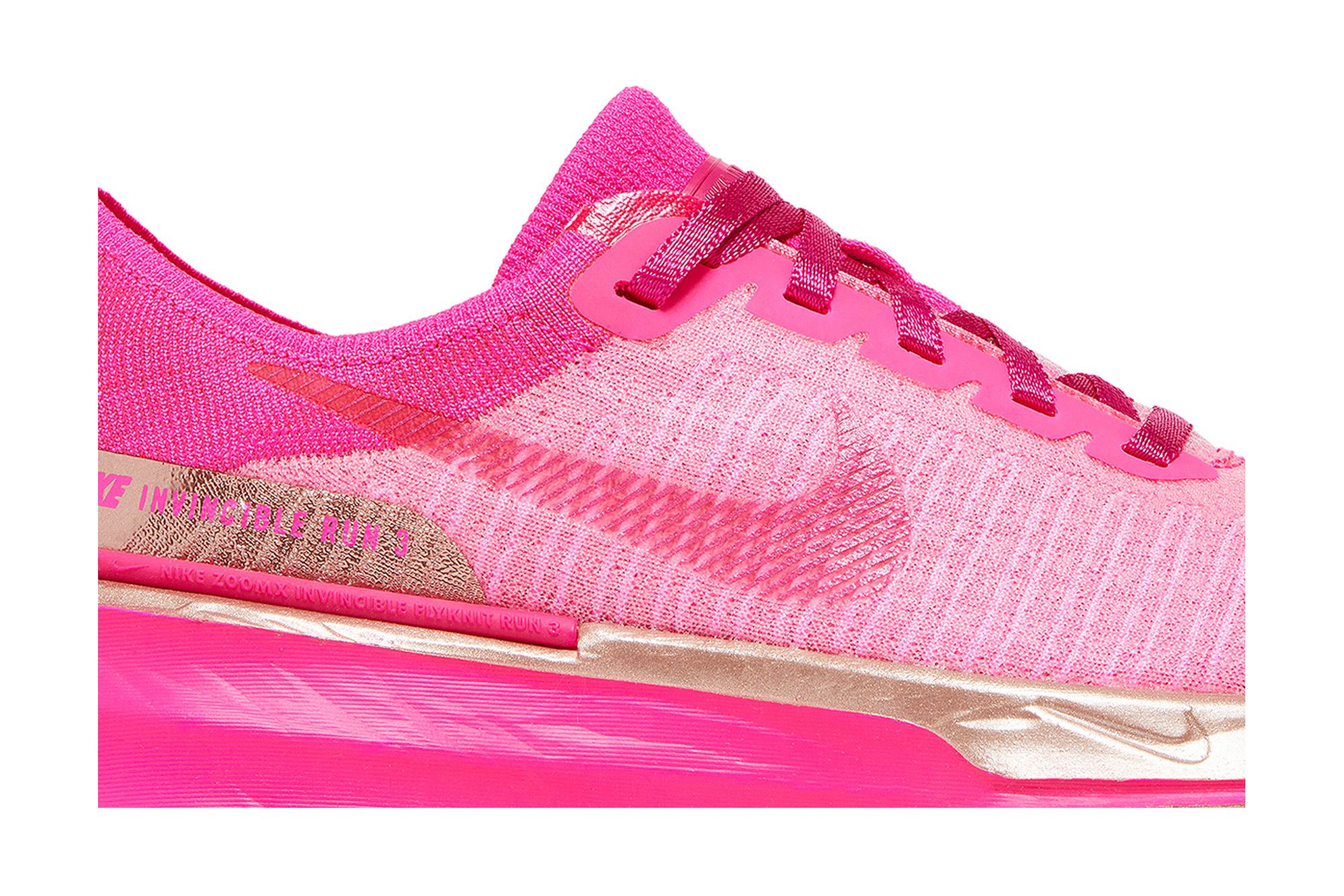 ◆正規品◆NIKE INVINCIBLE 3 FIERCE PINK◆関税/送料込◆人気◆ Nike ZoomX Invincible Run 3 Fierce Pink (Women's) - DR2660