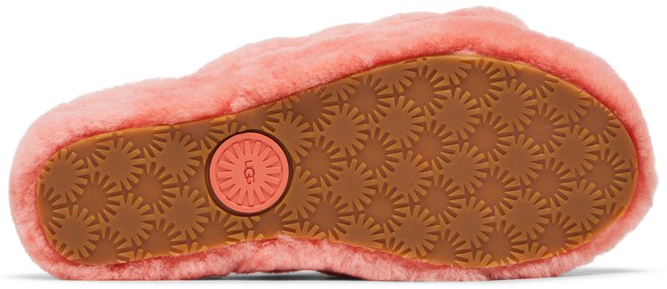 UGG Wmns Fluff Yeah Slide Vibrant Coral