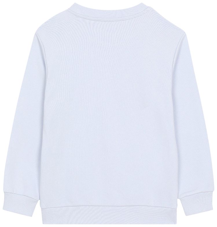 Balmain Kids Logo Sweatshirt Blue