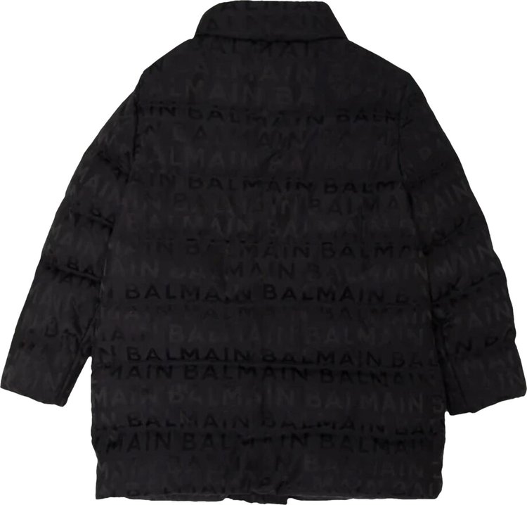 Balmain Kids Parka Black