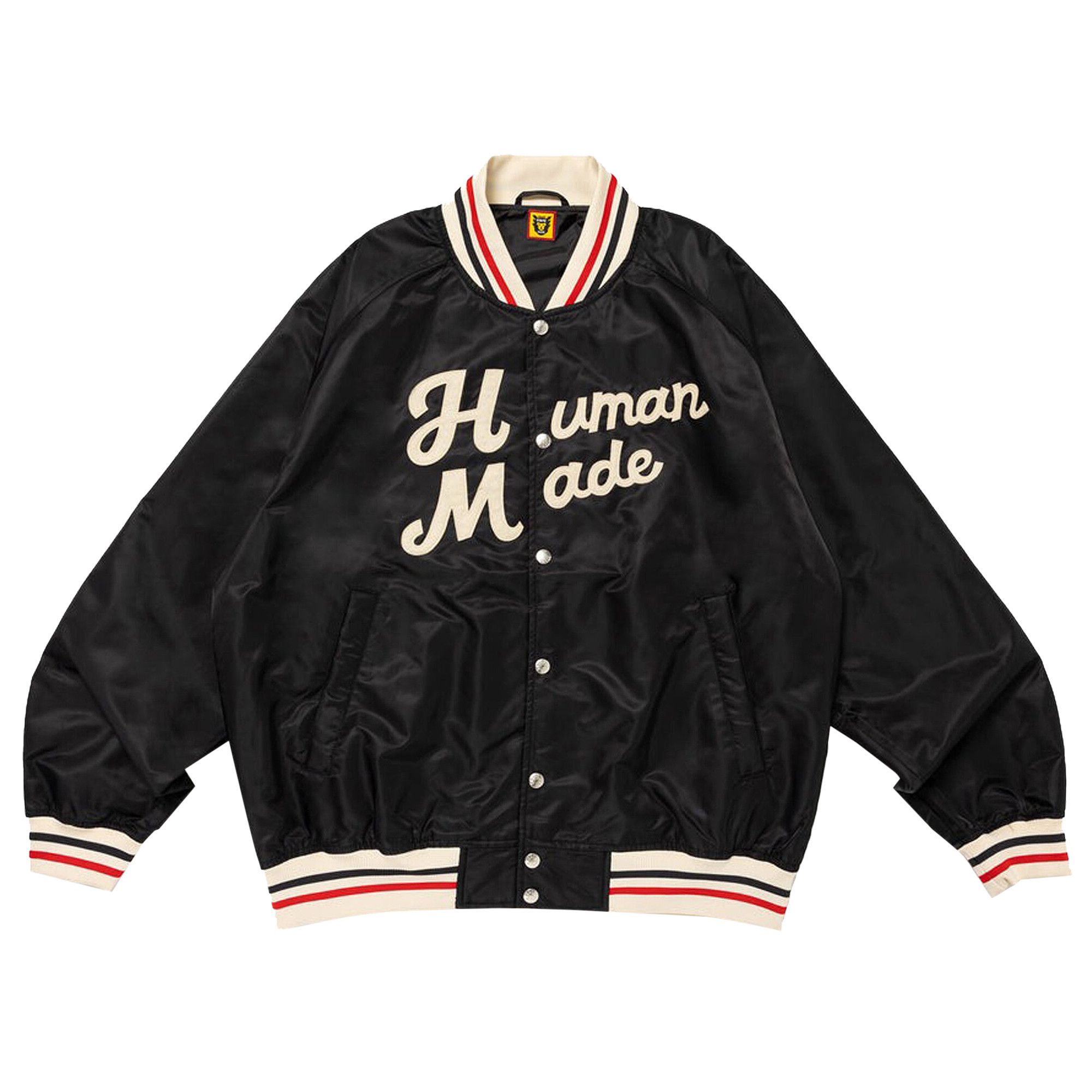 Buy Human Made Stadium Jacket Black HM27JK008 BLAC GOAT