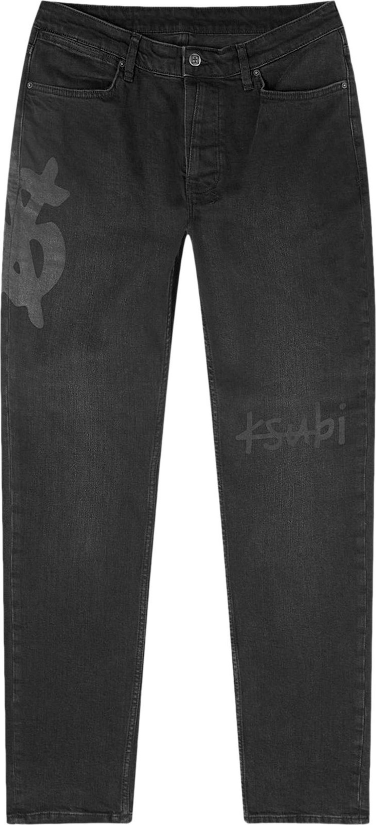 Ksubi Van Winkle Skinny Jeans 'Lock Up Black'