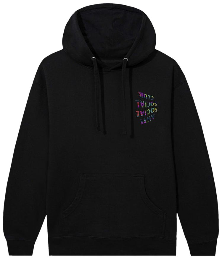 Anti Social Social Club NTSC Hoodie Black