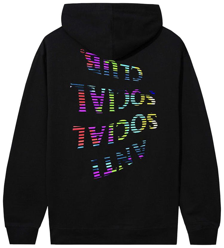 Anti Social Social Club NTSC Hoodie Black