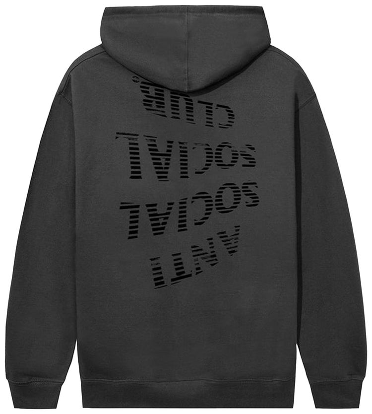 Anti Social Social Club NTSC Hoodie Charcoal
