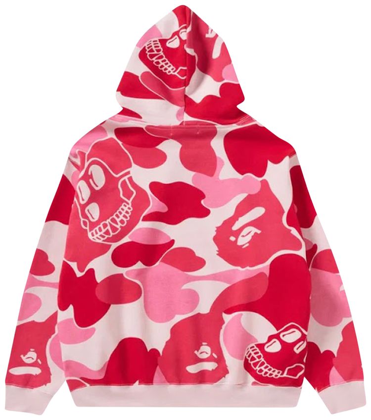 BAPE x BAYC Camo Pullover Hoodie Pink