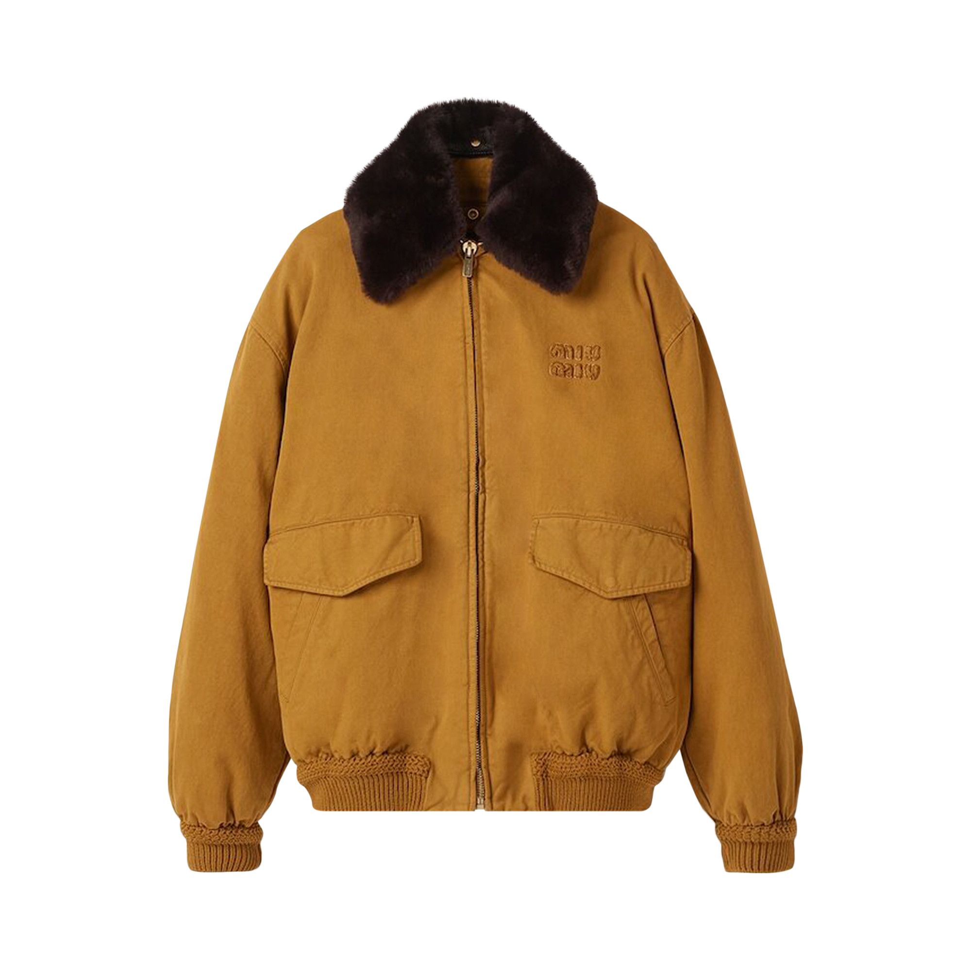 Buy Miu Miu Blouson Jacket 'Ochre' - ML984 13O0 F0091 | GOAT Buy Miu Miu Blouson Jacket 'Ochre' - ML984 13O0 F0091 | GOAT