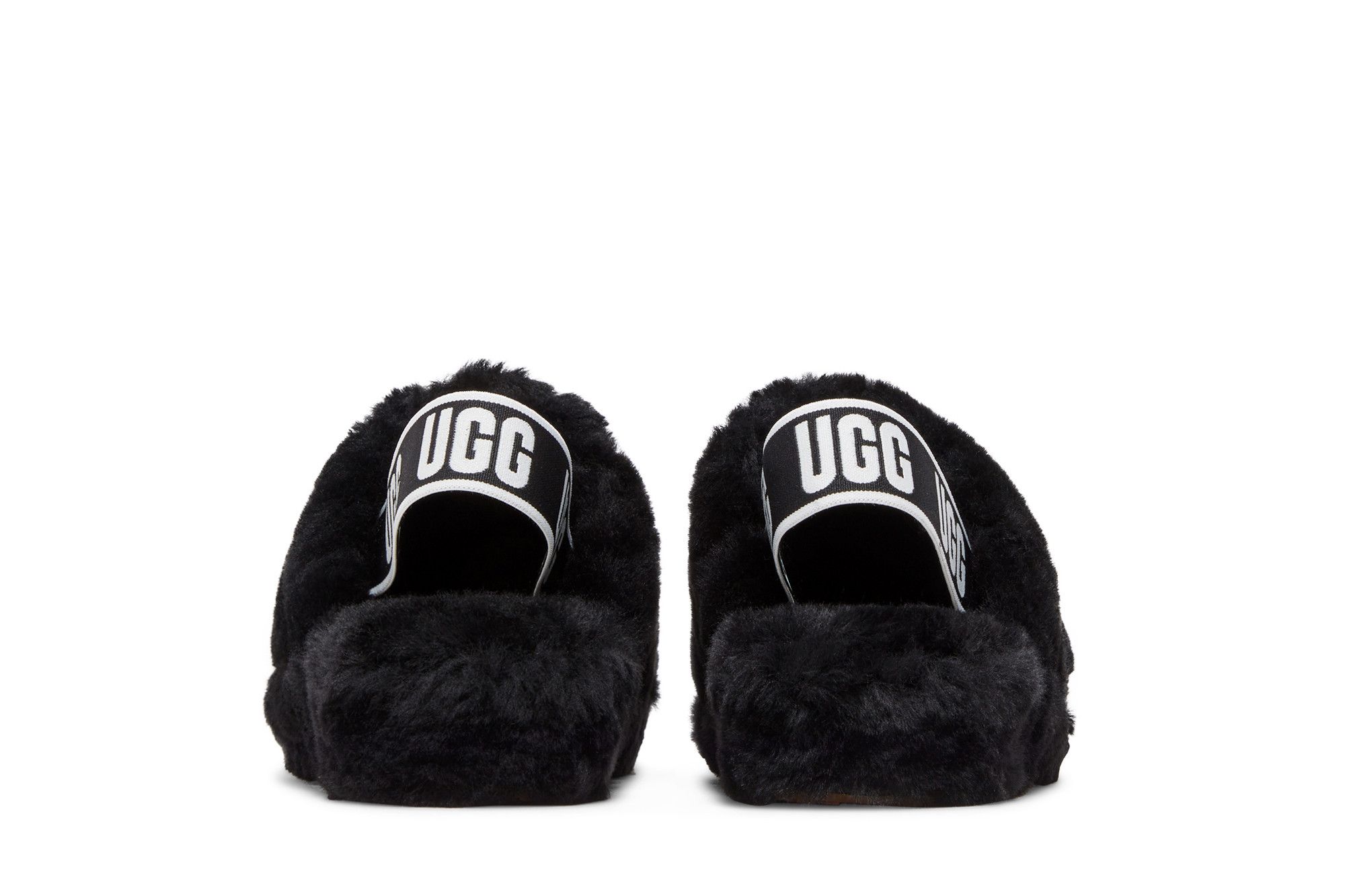 Buy UGG Wmns Fluff Yeah Slide 'Black' - 1095119 BLK | GOAT