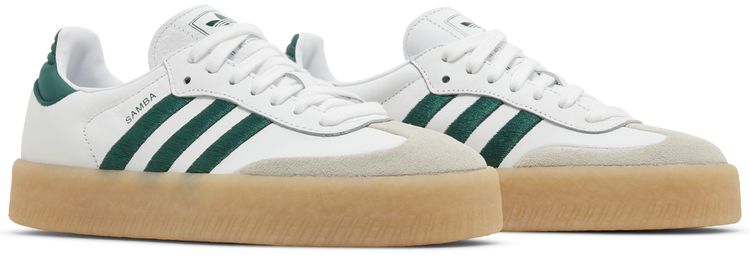 Wmns Sambae White Green Gum
