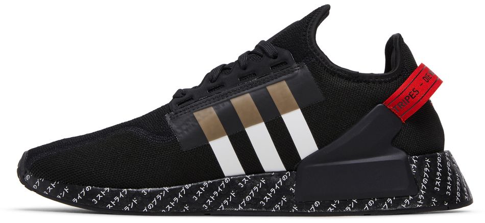 Buy Adidas NMD_R1 V2 'Japanese Print - Black Red' - ID2852 | GOAT AU