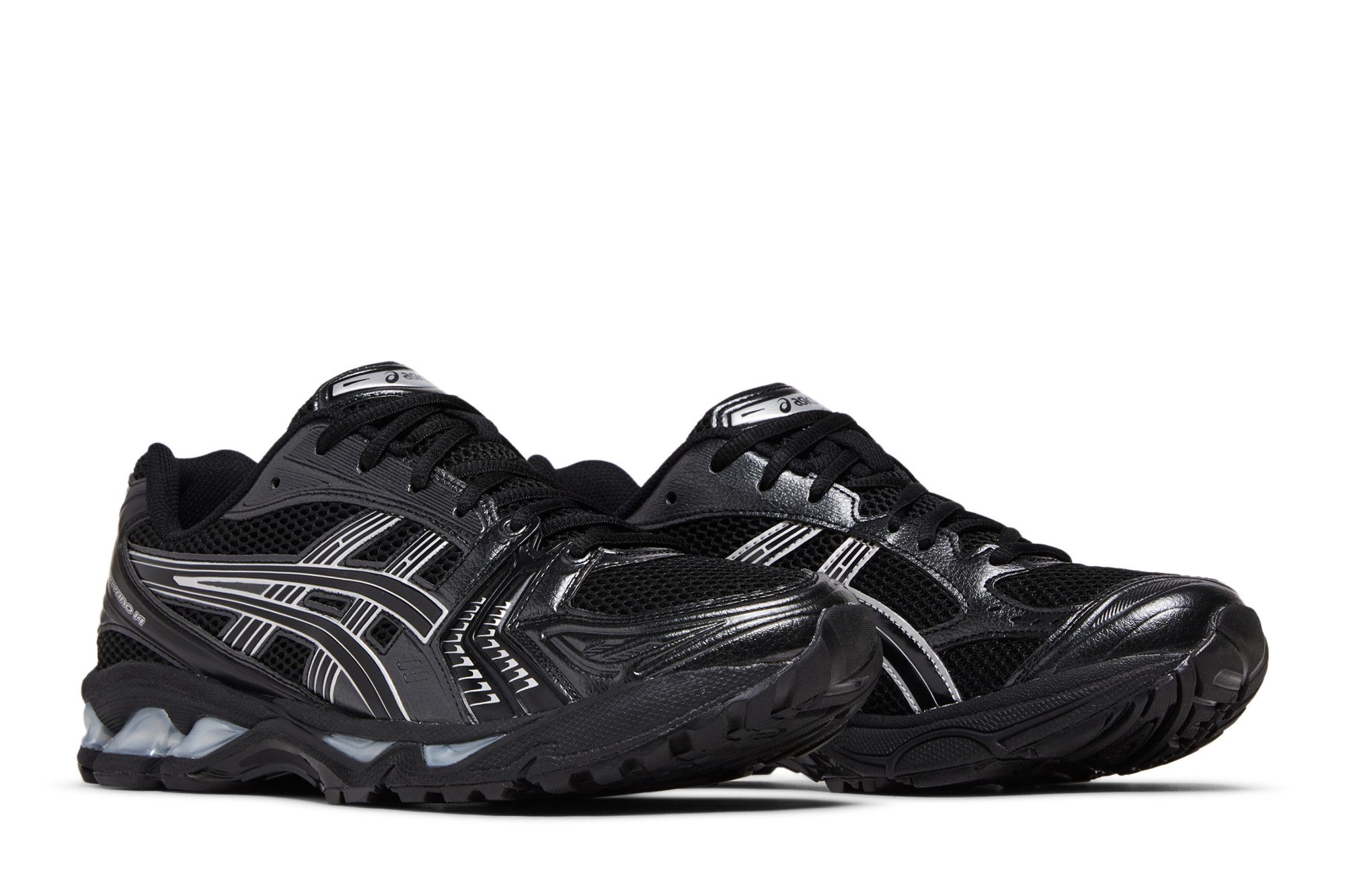 Size 10.0 Gel Kayano 14 'Black Pure Silver'