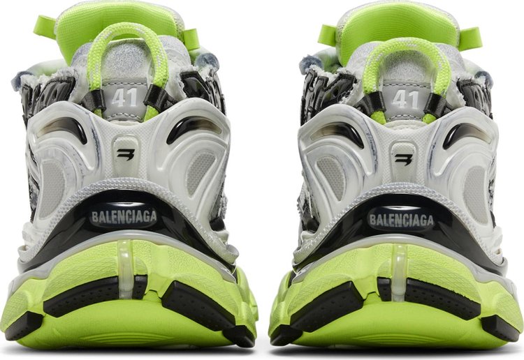 Balenciaga Runner Sneaker White Fluo Yellow