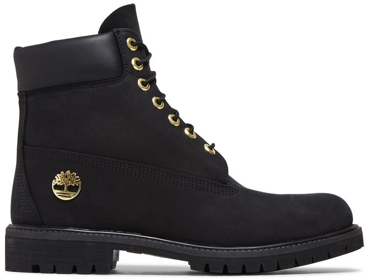 slim premium 6 inch boots black new rose gold