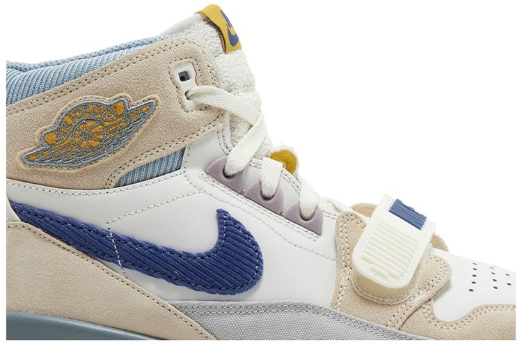 Air Jordan Legacy 312 Corduroy Swoosh   White Mystic Navy