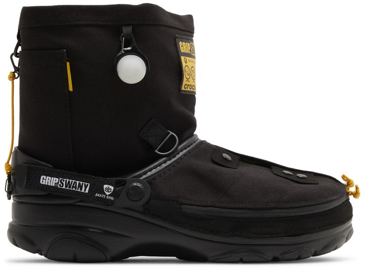 GRIP SWANY x atmos x Crocs All Terrain Clog Black