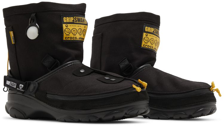 GRIP SWANY x atmos x Crocs All Terrain Clog Black