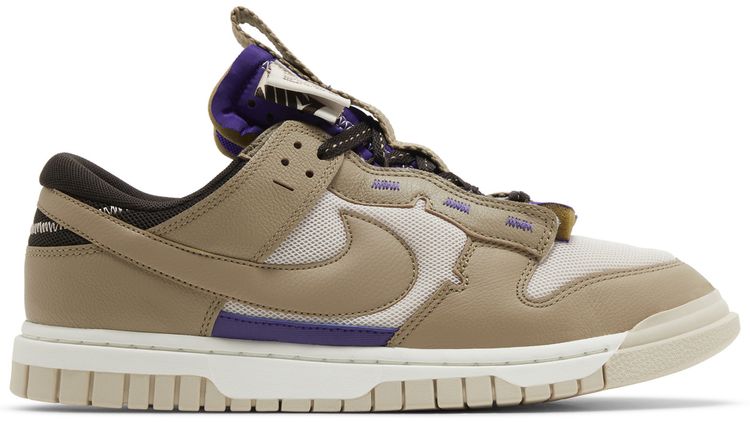 Nike Air Dunk Jumbo Light Orewood Field Purple