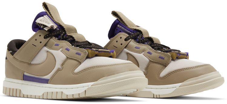 Nike Air Dunk Jumbo Light Orewood Field Purple
